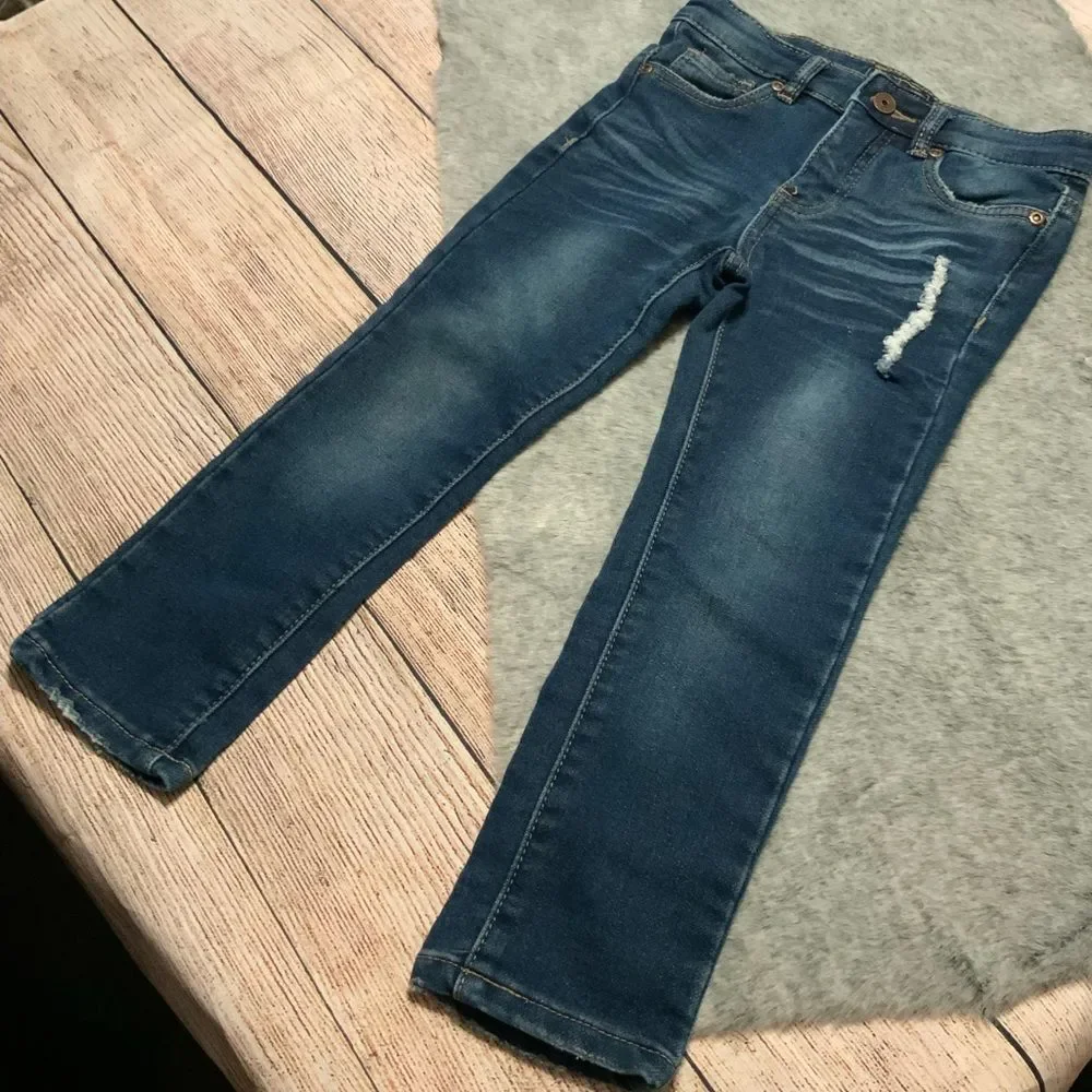 Old Navy Gray Tee & Jachs Skinny Jeans Matching Set
